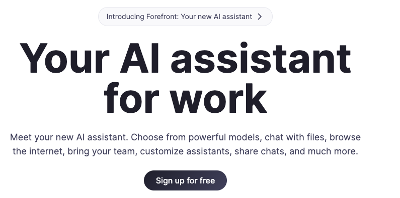 Forefront AI